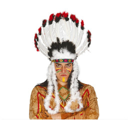 Pióropusz Wódz indiański - 1 szt.