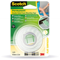 Taśma Dwustronna Scotch Piankowa Montażowa Silna 19 Mm