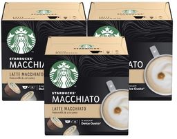 Kapsułki Nescafé Dolce Gusto STARBUCKS Latte Macchiato 3x12