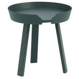 Muuto - Around Stolik/Stół rozkładany Small Ciemny Green