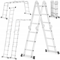 Drabina aluminiowa przegubowa składana wielofunkcyjna 4x3 Higher mocna