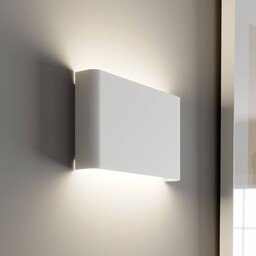 Kinkiet Haga Nowodvorski Lighting, możliwość ściemniania, biały /