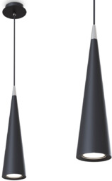 Maytoni Lampa wisząca stożek Nevill P318PL-01B nad wyspę