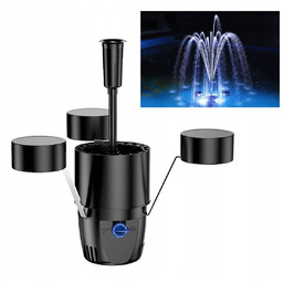 Filtr powierzchniowy Skimmer pływający z fontanną CSP-250 45W