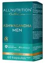 Allnutrition Healt & Care Ashwagandha Men, 60 kapsułek