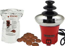 Fontanna Czekoladowa CF23 1kg Czekolady Mlecznej Sicao