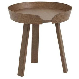 Muuto - Around Stolik/Stół rozkładany Small Stained Ciemny