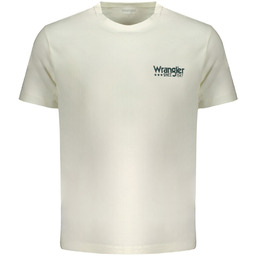 BIAŁY T-SHIRT MĘSKI Z KRÓTKIM RĘKAWEM WRANGLER
