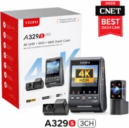 VIOFO A329S 3CH Kamera Samochodowa 4K SSD