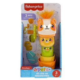 FISHER PRICE Zabawka Pets Zwierzaczki Składaczki HXP17