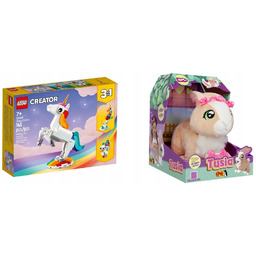 2W1 Lego Creator 31140 Magiczny Jednorożec Tusia Królik