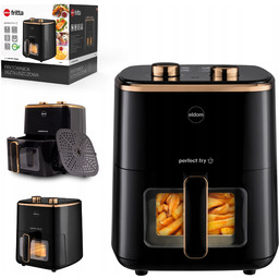 Frytkownica beztłuszczowa Eldom FR40 1500W 5l czarno-złota
