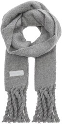 Szalik Tommy Hilfiger Tommy Twist Scarf AW0AW15530 Szary