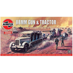 Airfix A02303V 88 mm pistolet i ciągnik