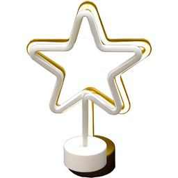 Classic Line 0896-017 LED neonowe światło gwiazda Boże