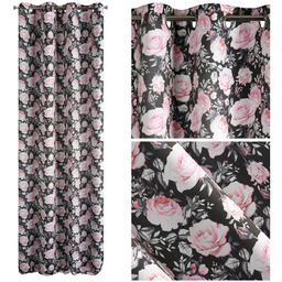 Zasłona 135 x 250 Dekoracyjna Blackout Bellis Graf