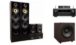 DENON AVR-X2800H + TAGA HARMONY TAV-606v3 + TSW-90