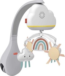 Fisher-Price Chmurkowa tęcza Uspokajacz karuzelka, uspokajacz na szafkę