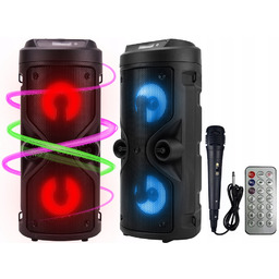 2 x Bezprzewodowy głośnik Bluetooth stereo subwoofer Boombox
