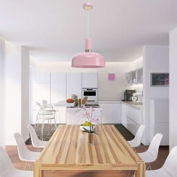 MILAGRO MLP6199 Lampa wisząca MALMO PINK 1xE27