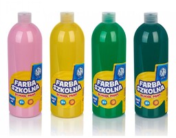 Zestaw farb szkolnych Wiosenny 4x1L Astra ASTRA-FARBY-WIOSENNY-4L