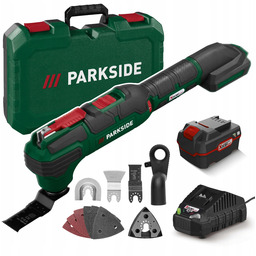 Narzędzie wielofunkcyjne Multitool Parkside Pamfw 20 20V +aku