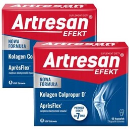 Zestaw Artresan Efekt, 2 x 60 kaps.
