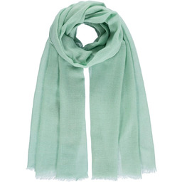 Damski szal kaszmir turkusowy Passigatti