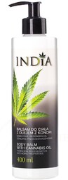 Balsam do Ciała z Olejem Konopnym, India Cosmetics,
