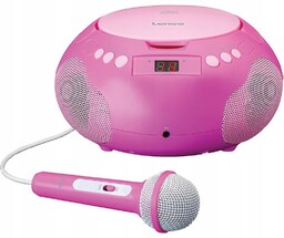 Radioodtwarzacz Lenco SCD-620BU CD Karaoke Led Aux