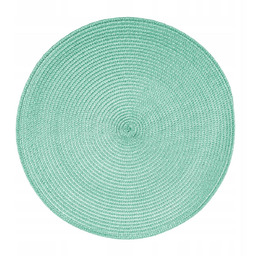 Podkładka fi 38 Dekoracyjna Chef Pleciona Miętowy