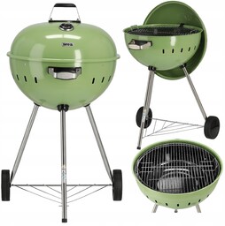 Yato Grill Ogrodowy Węglowy Okrągły Z Pokrywą Ruszt