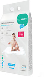 BabyOno, podkłady higieniczne do przewijania, 60 cm x