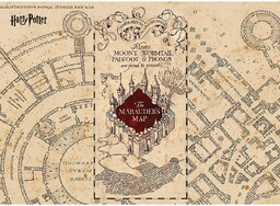 Podkładka dla dzieci Harry Potter Marauders Map, 42