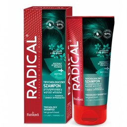 RADICAL Szampon trychologiczny przyspieszający wzrost włosów 200 ml