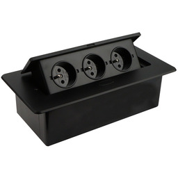 Gniazdo meblowe 1,5m 3 gniazda francuskie Kombi BOX