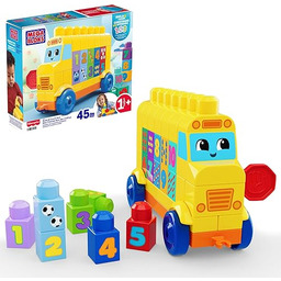 Mega Bloks First Builders Autobus Buduj i licz