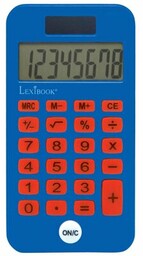 LEXIBOOK Kalkulator Mario Bros C45NI Zasilanie bateryjno-słoneczne, 1