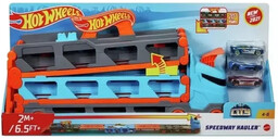Hot Wheels City Wyścig transporter 2w1 - Mattel