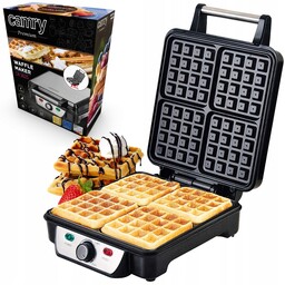 Gofrownica 4 Chrupiące Gofry XXL 1500W Przepis