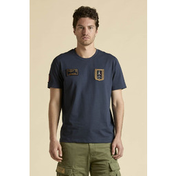 Aeronautica Militare Męski T-shirt w granatowym kolorze