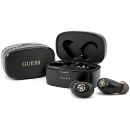 Słuchawki Bluetooth Guess 4G Tws stacja dokująca czarne