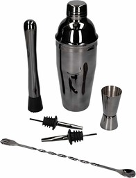 Zestaw barmański 6 el shaker Cobbler 750 ml