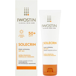 Iwostin, Solecrin, krem ochronny, SPF 50+, 50 ml