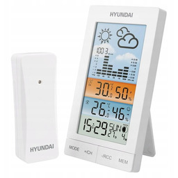 Stacja meteo Hyundai WS2050 biała