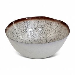 MISA DEKORACYJNA SEVILLE/3 krem+brąz 28x28x11cm A019395