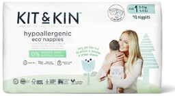 Kit and Kin Pieluchy jednorazowe Owieczka/Sówka Rozmiar 1