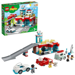Lego Duplo Parking piętrowy i myjnia samochodowa 10948