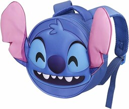 Lilo i Stitch Send-Plecak Emoji, Niebieski, 22 x