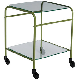 Hübsch - Zephyr Wózek Zielony Hu bsch